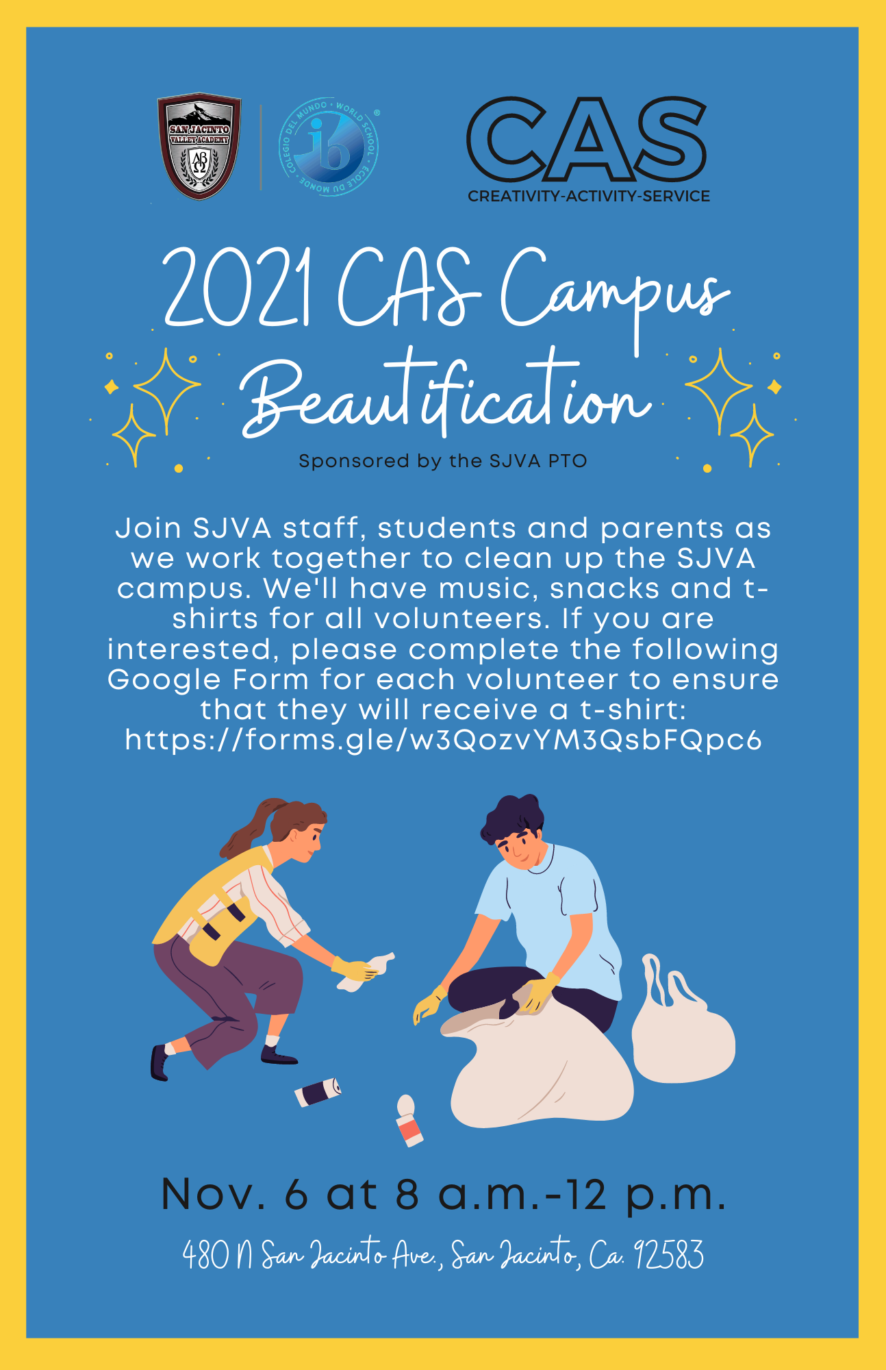 CAS Campus Beautification 2021